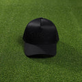 Trucker Hat Script Alpha Black