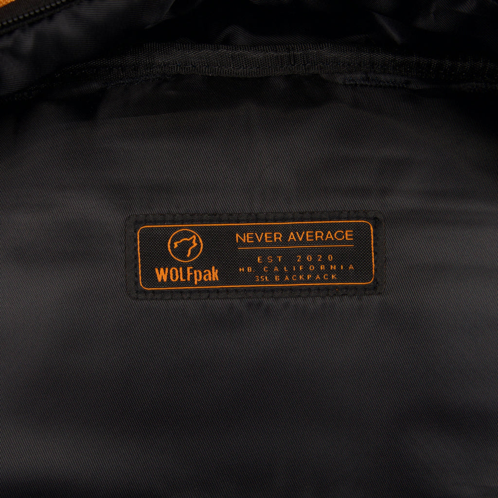 35L Backpack Orange Turbo