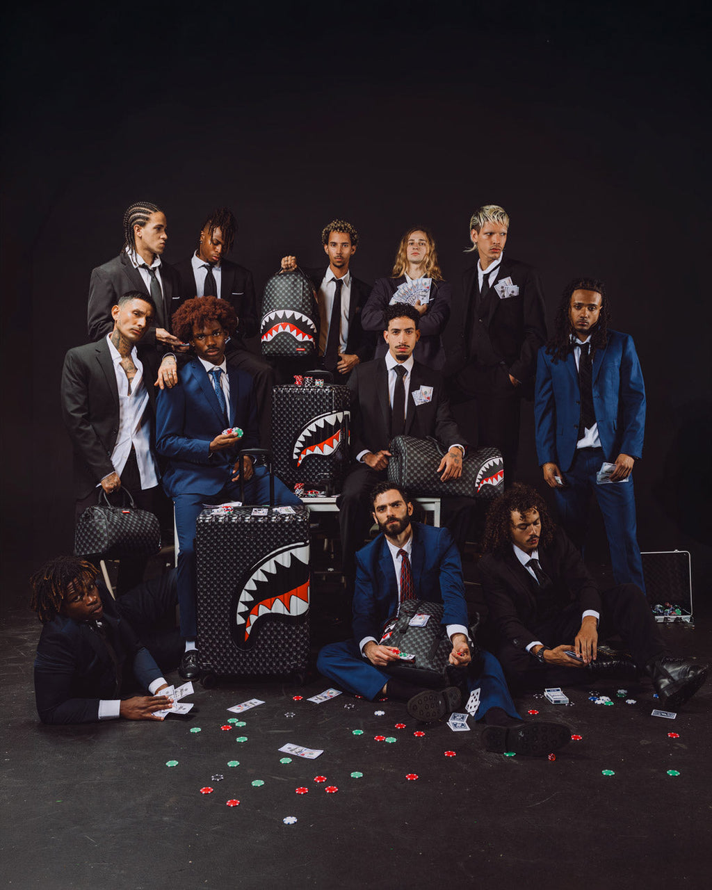 SHINOBI SHARKS IN PARIS MINI DUFFLE