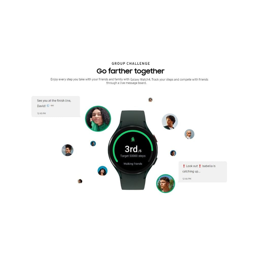 Samsung Galaxy Watch 4 - 44MM - Silver - SM-R875UZSAXAA
