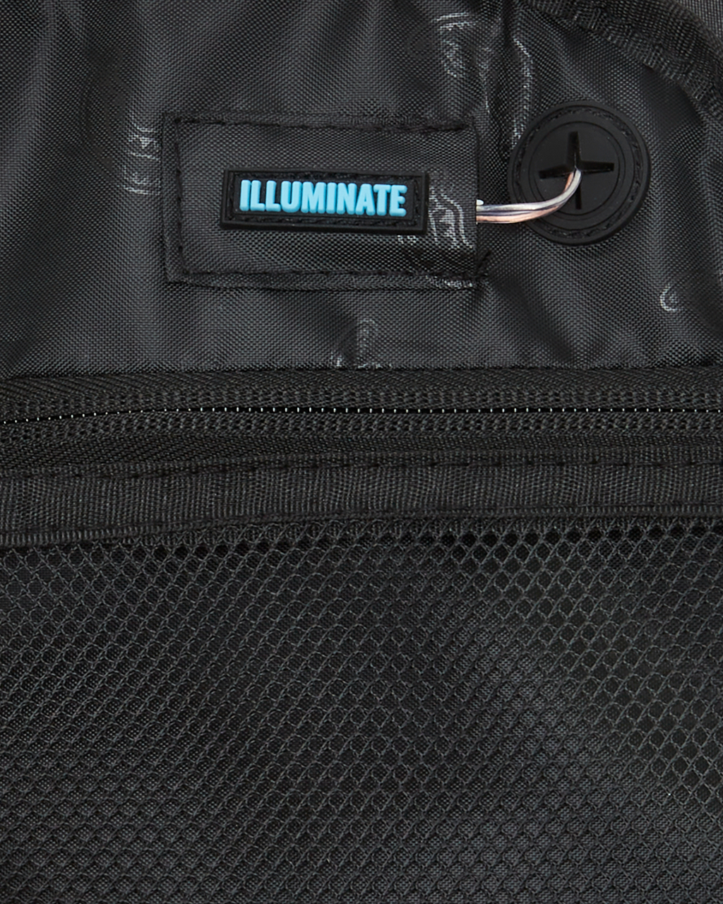 FIBER OPTICS 3AM THE PARTY NEVER STOPS BACKPACK