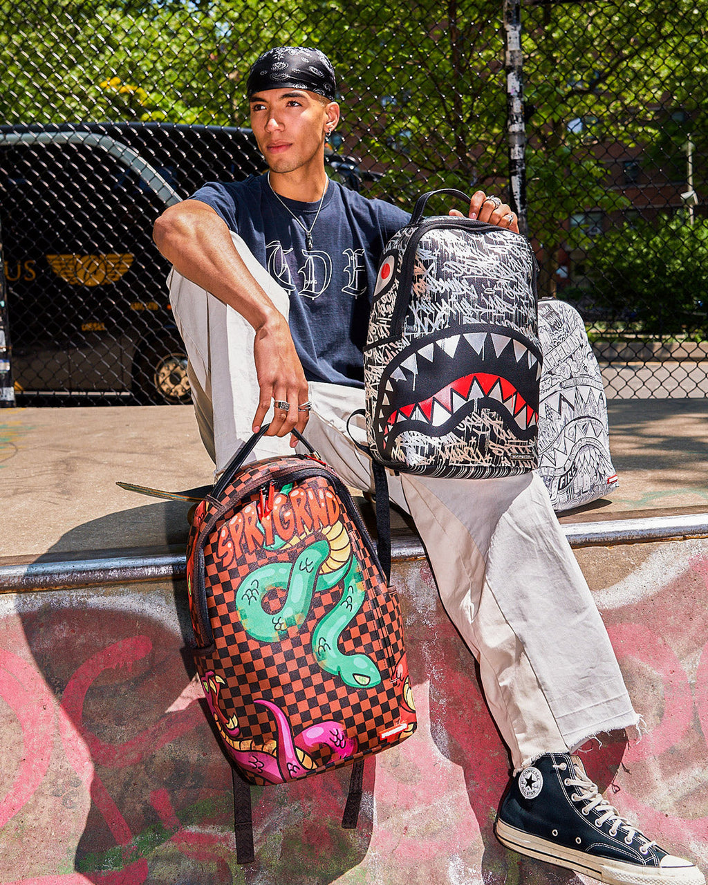 CHROME CRUSHER BACKPACK (DLXV)