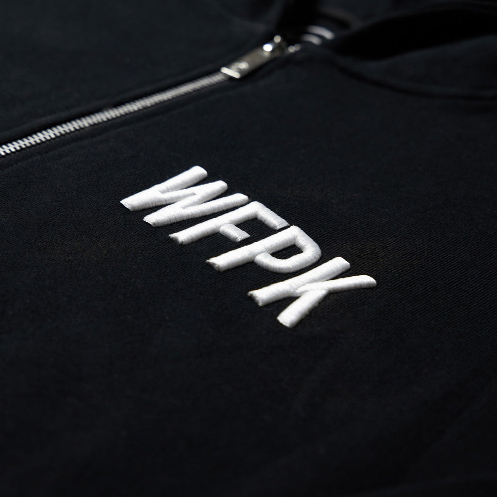 Alpha Black Zip Up Hoodie (SALE)