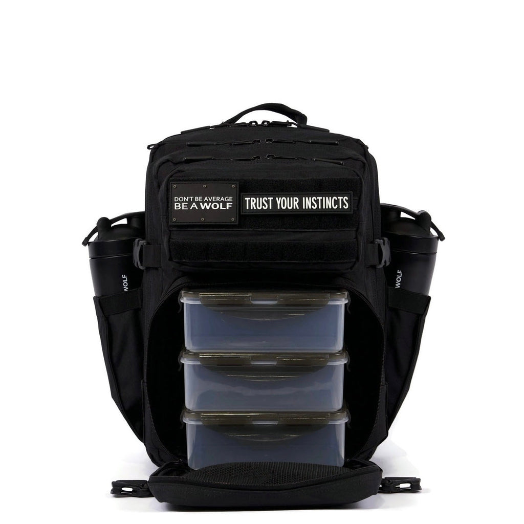 25L Alpha Black Meal Prep Management