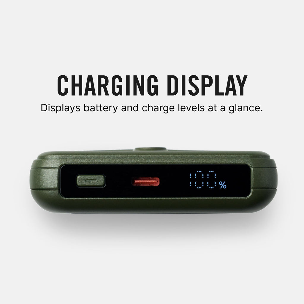 Magnetic Power Bank Bundle (3-Pack) - Matte Olive