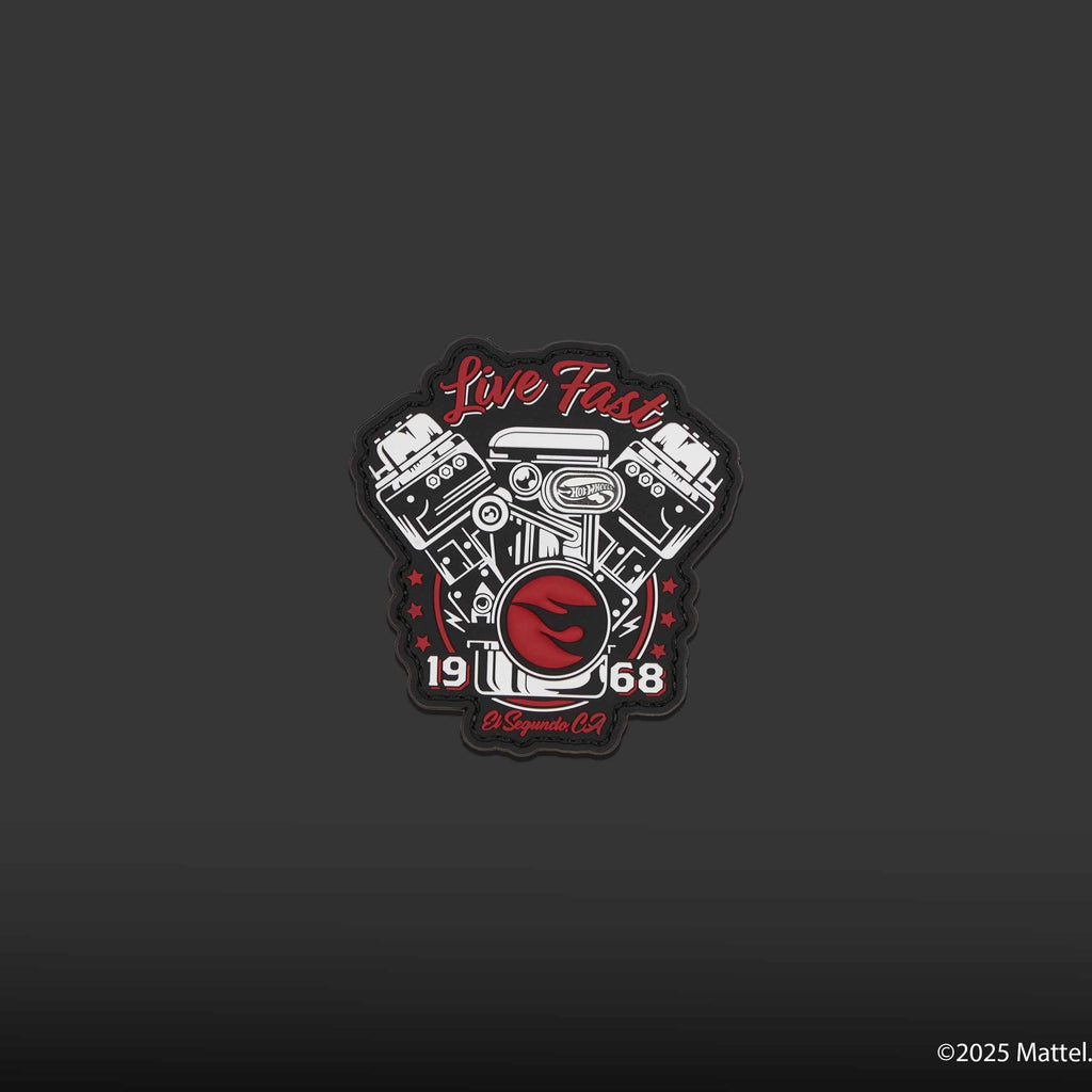 Hot Wheels Live Fast Patch