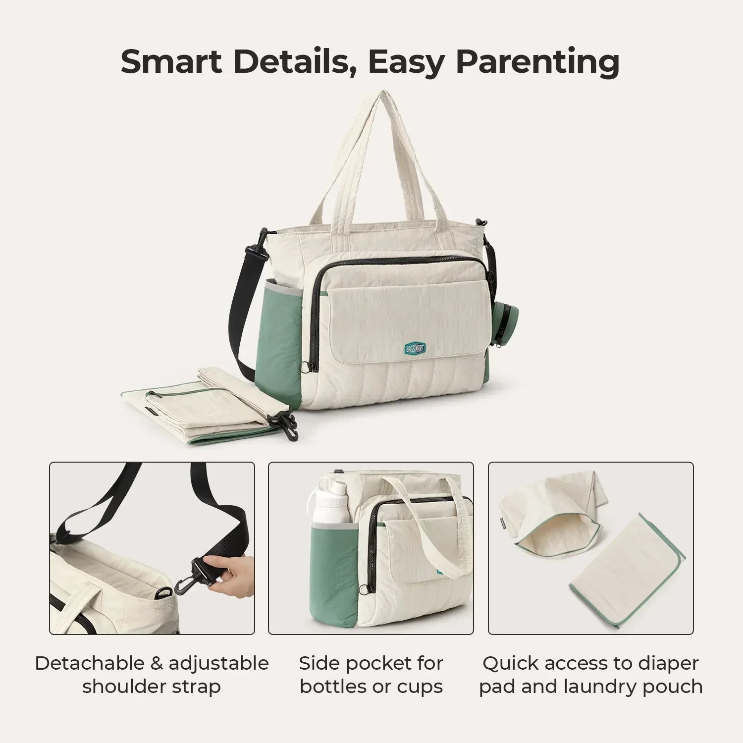 Paz 25L Diaper Tote
