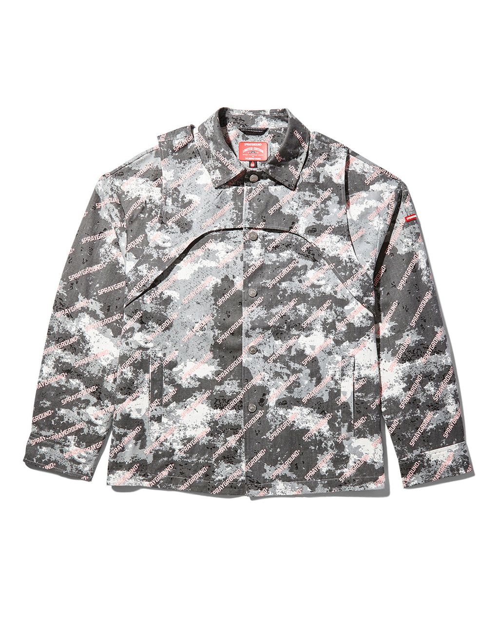 DOUBLE YOKE SNAP FRONT JACKET (GREY)
