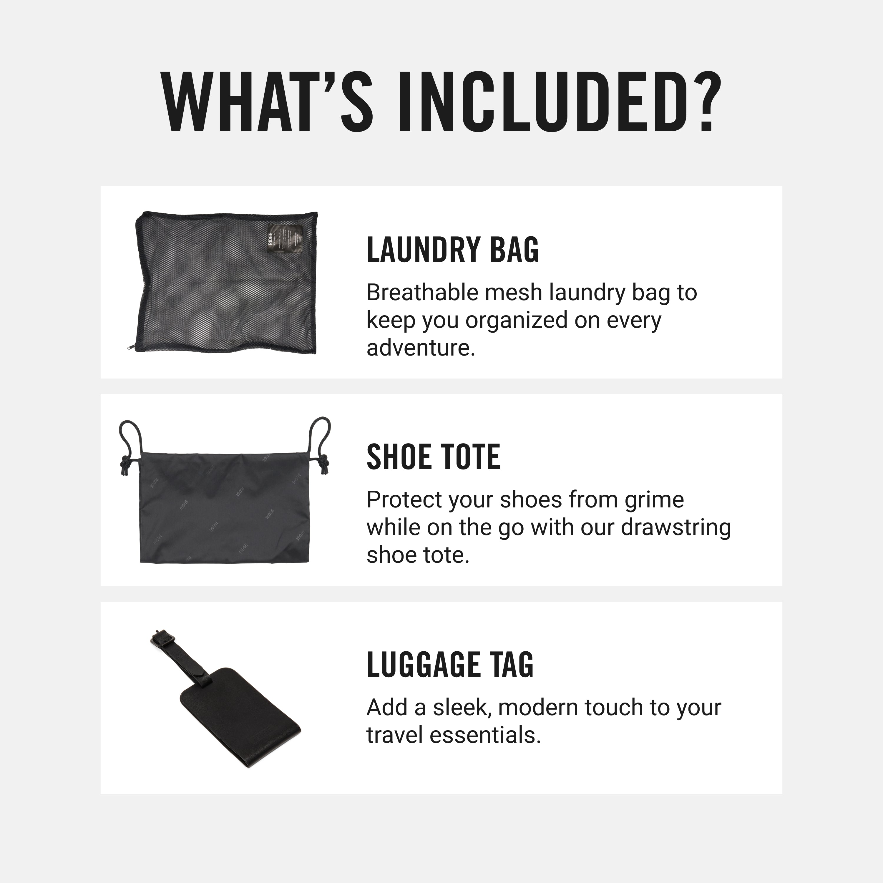 Long Haul Kit - Gunmetal